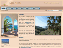 Tablet Screenshot of ferienhaus-privat-spanien.de